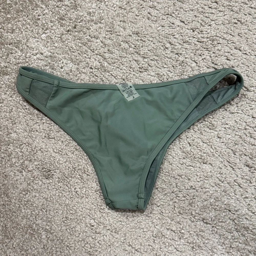 Mesh panel bikini